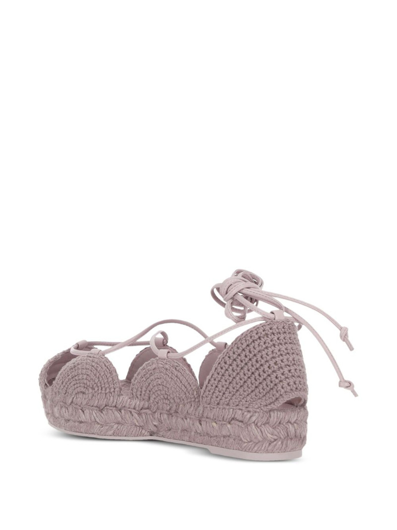 lace-up flat espadrilles 3