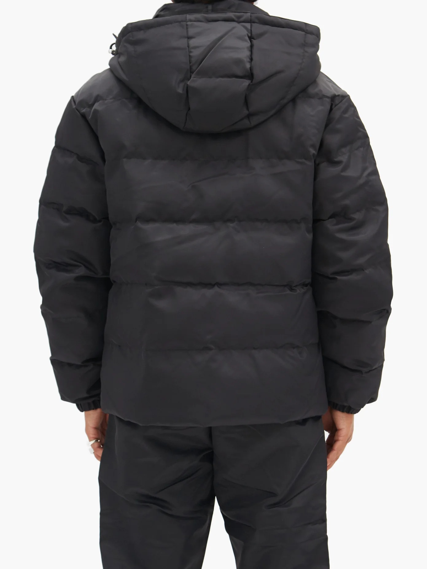 Hooded quilted-shell coat - 5