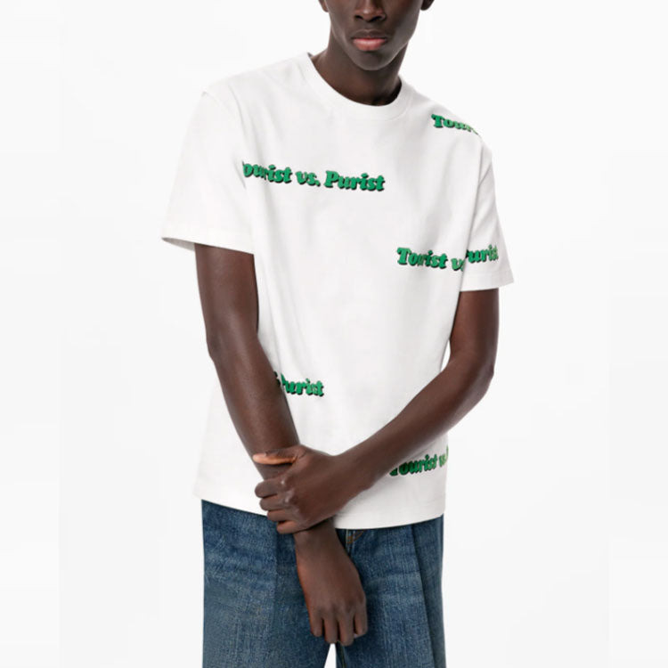 LOUIS VUITTON FW21 Tourist Vspurist Short Sleeve Men's White 1A971X - 3