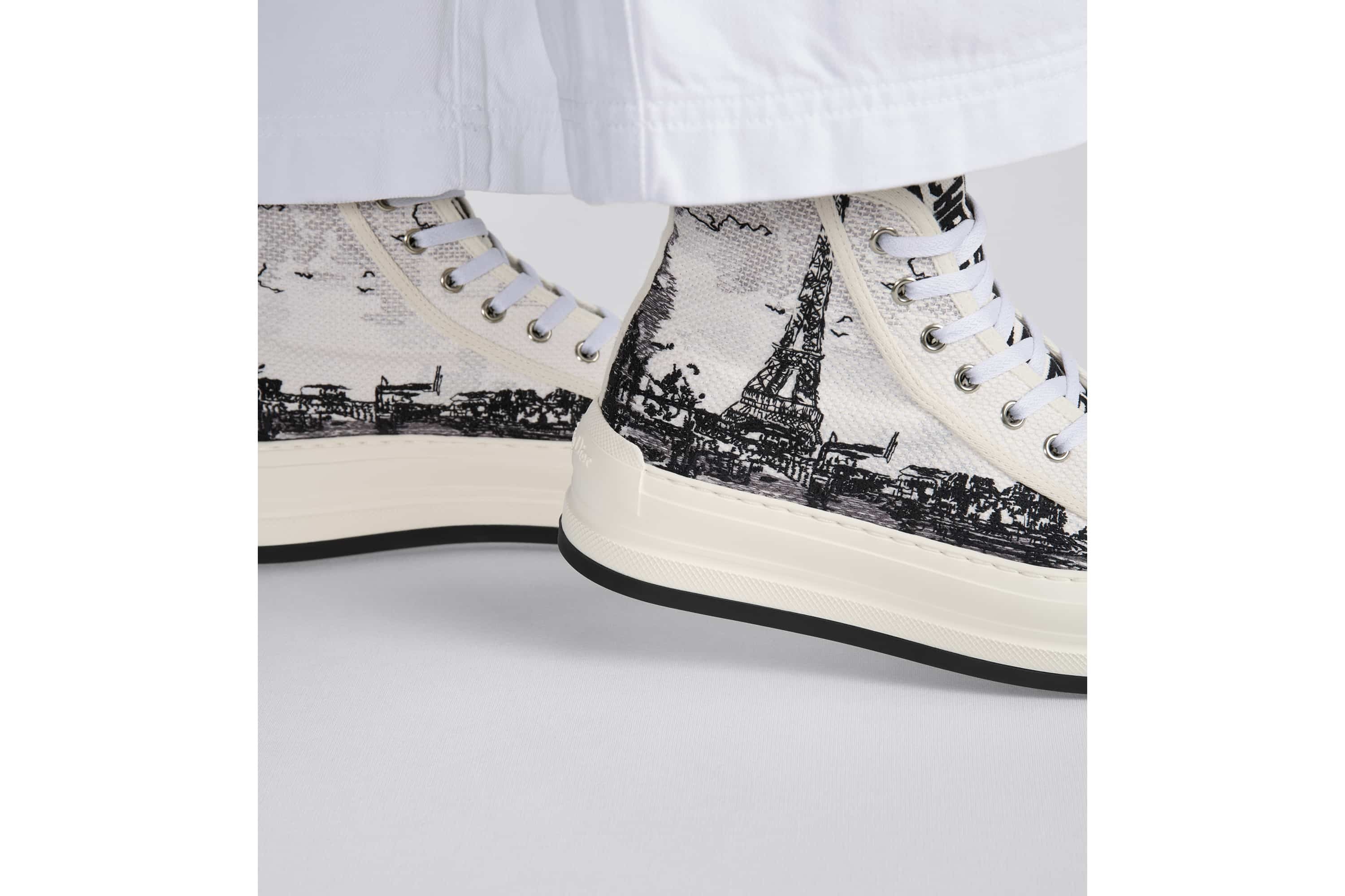 Walk'n'Dior High-Top Platform Sneaker - 4