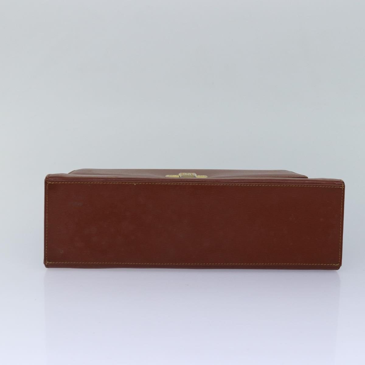 DIOR Hand Bag Leather Brown - 5