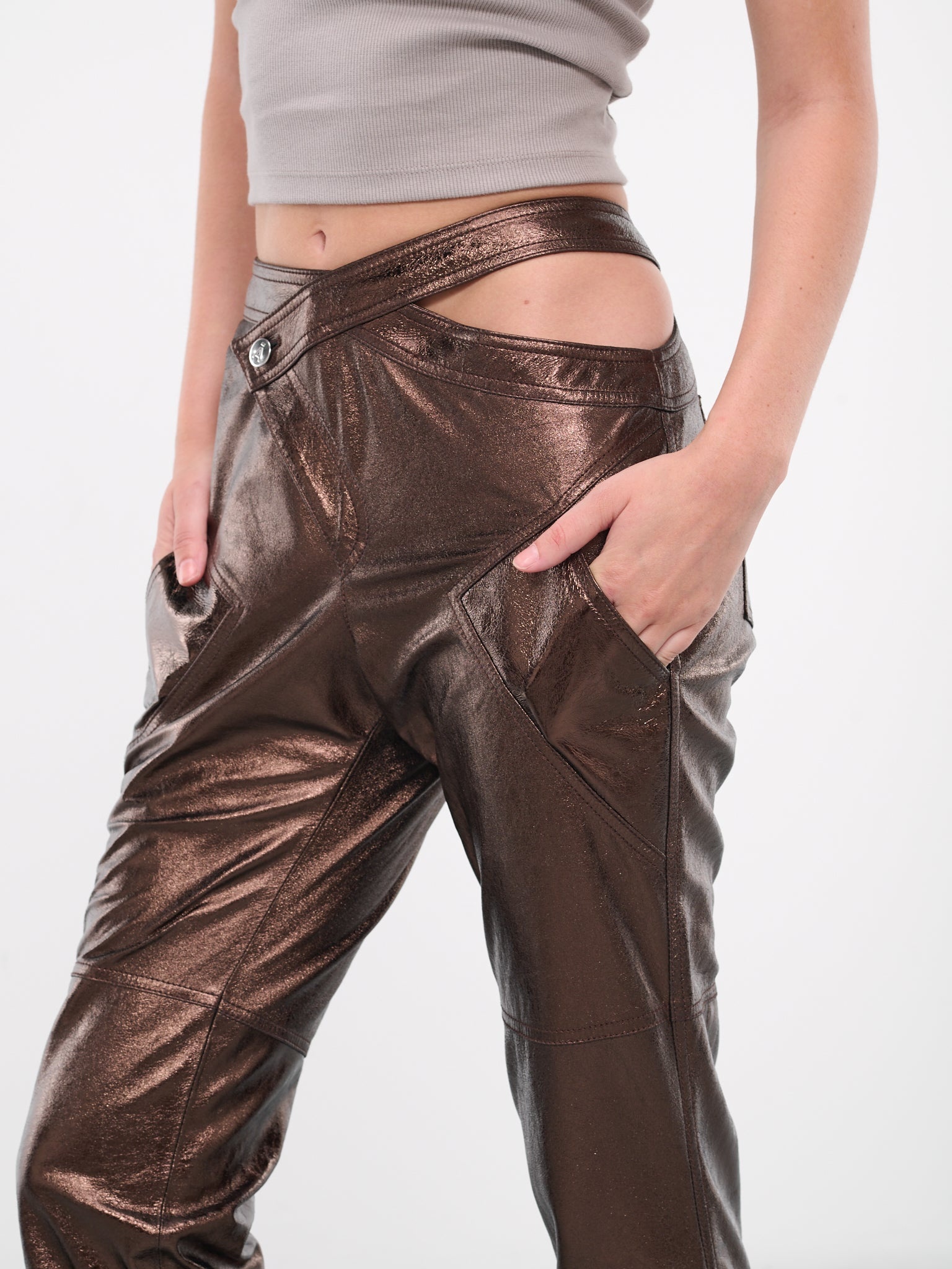Asymmetric Trousers - 5