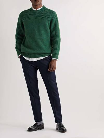 Paul Smith Gents Ribbed Cotton-Blend Mock-Neck Sweater outlook