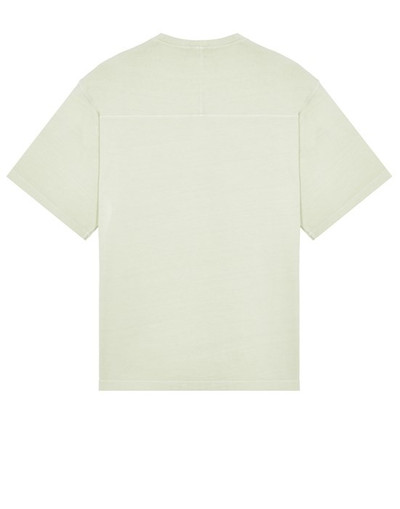 Stone Island 209T2 60% RECYCLED HEAVY COTTON JERSEY, TINTO TERRA PISTACHIO outlook