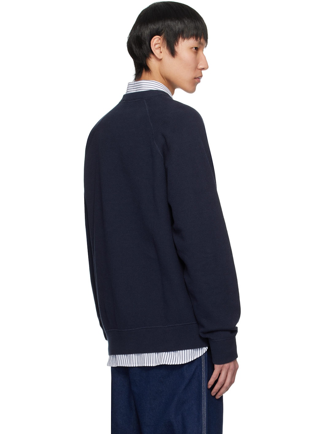 Navy Chase Sweater - 3