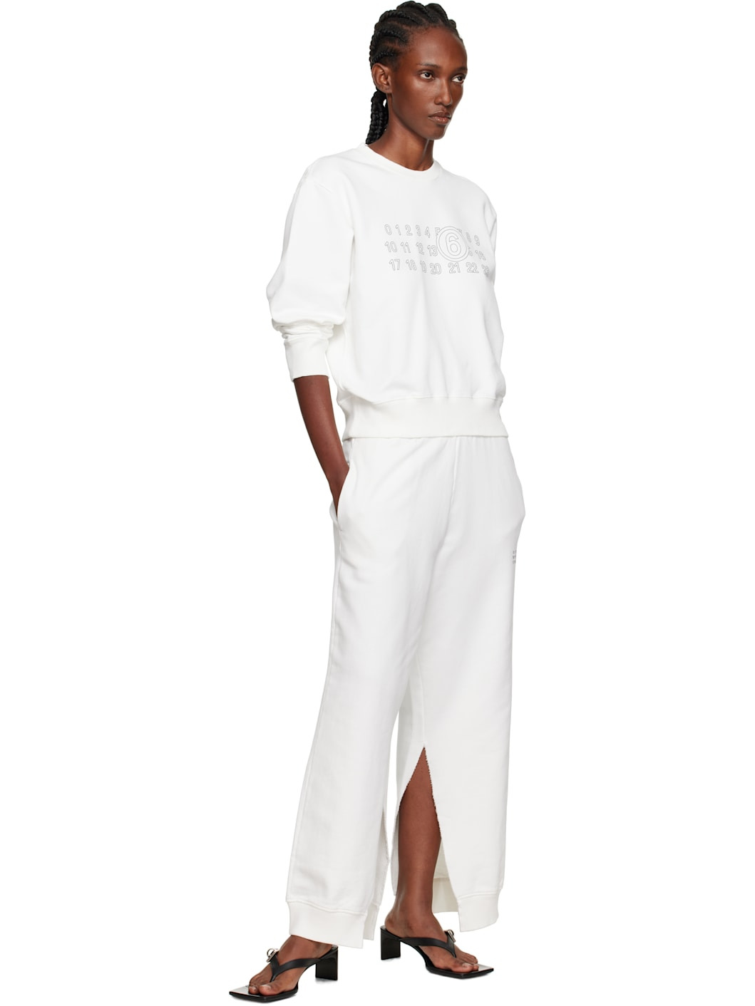 Off-White Printed-Logo Sweatshirt - 4