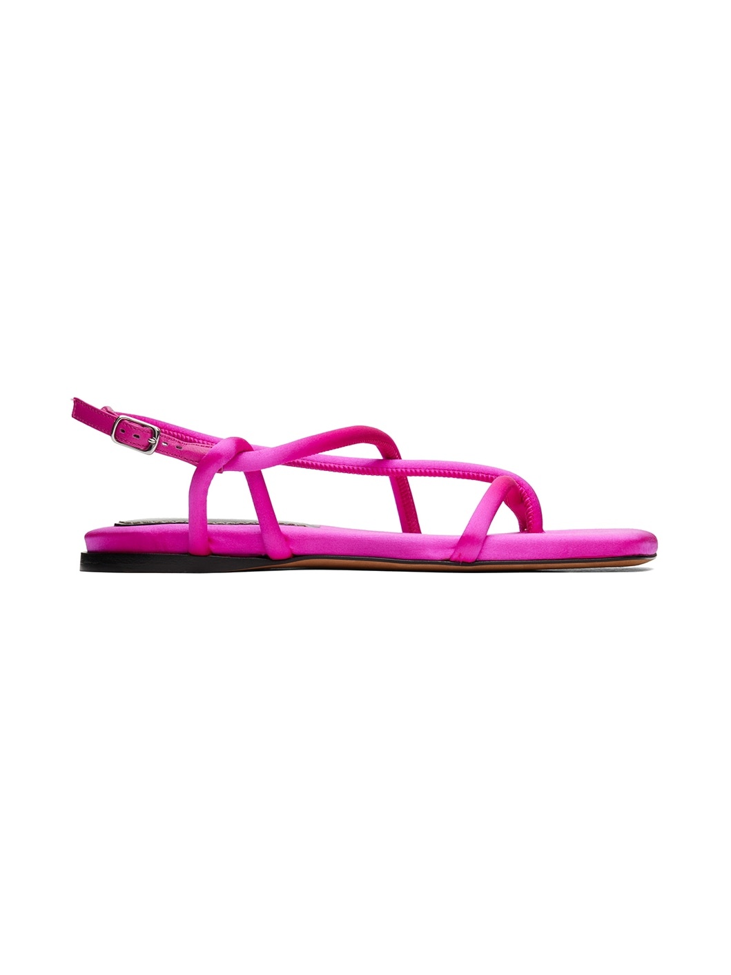Pink Strappy Sandals - 1
