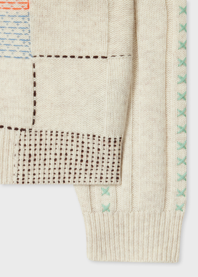Paul Smith Women's Wool-Blend Patchwork Cardigan outlook