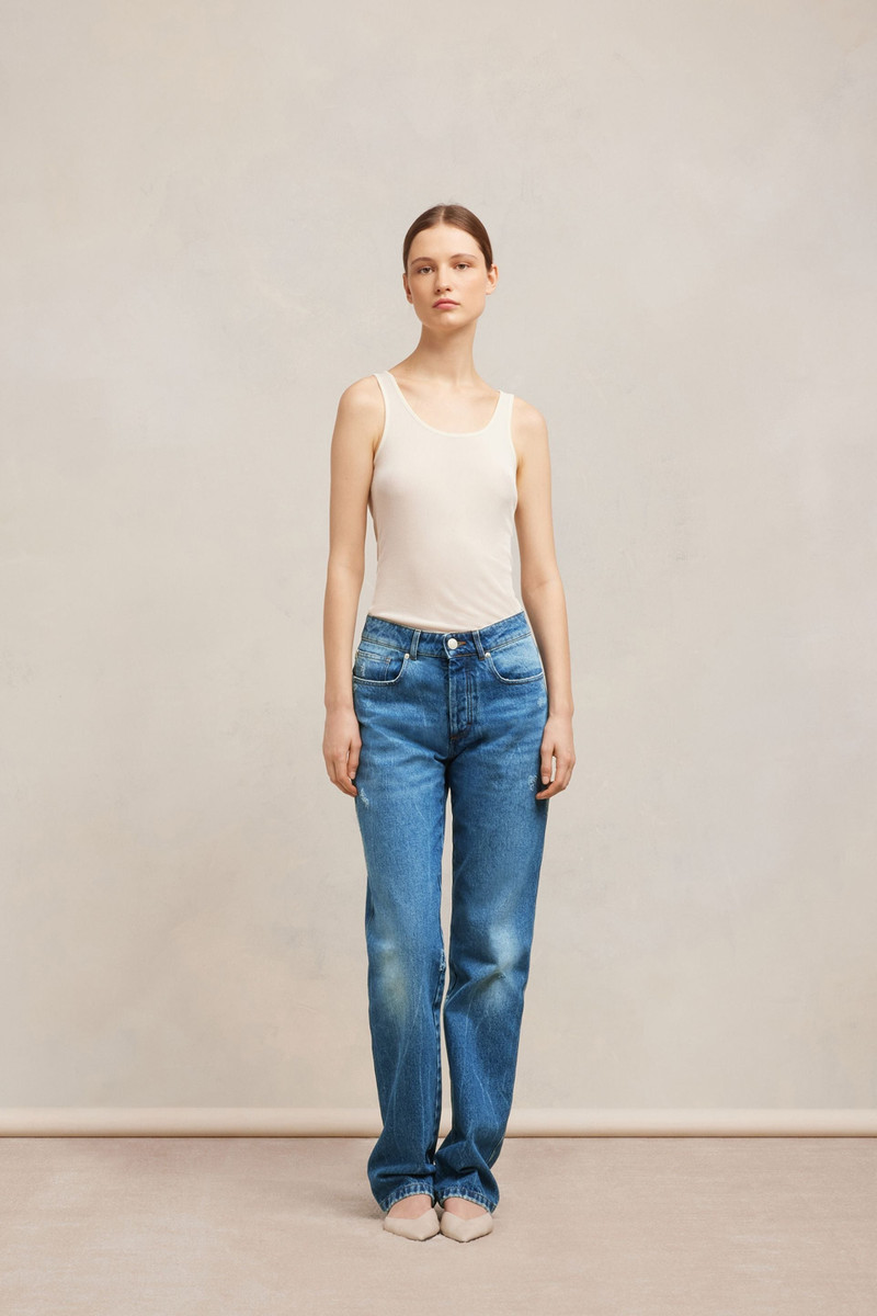 AMI Paris Straight Fit Jeans outlook