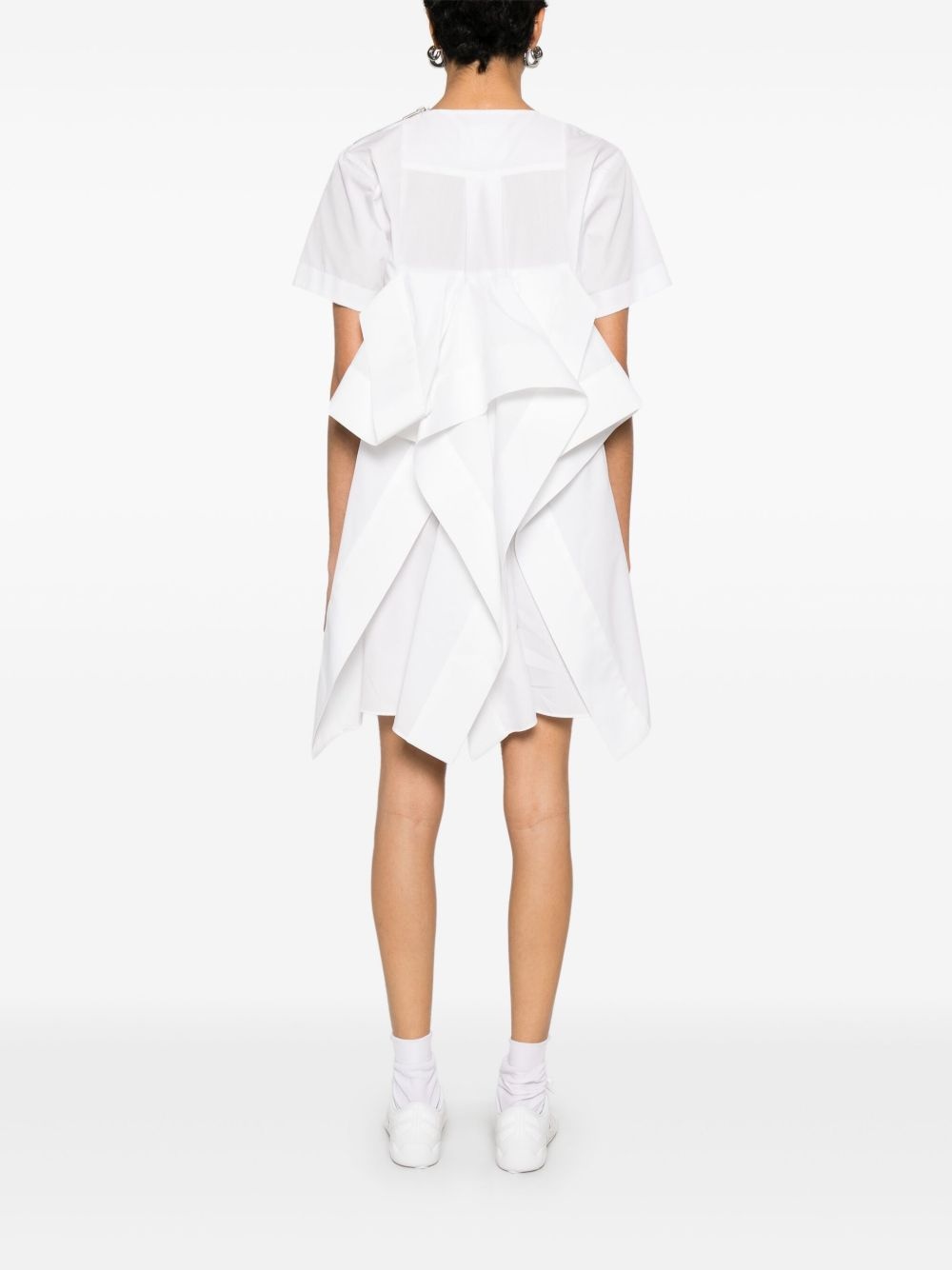 poplin mini dress - 2
