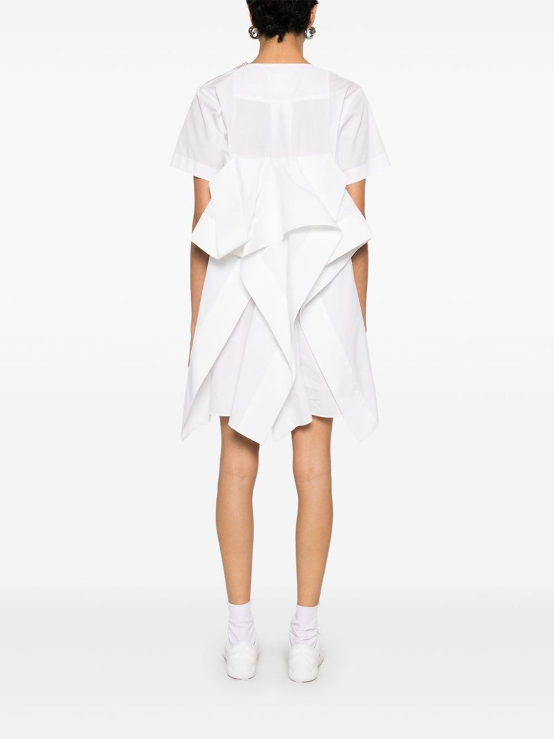 sacai poplin mini dress outlook
