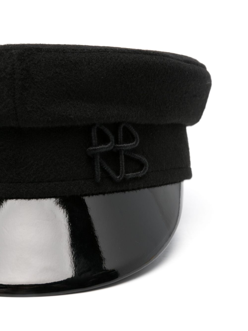 wool baker boy cap - 2