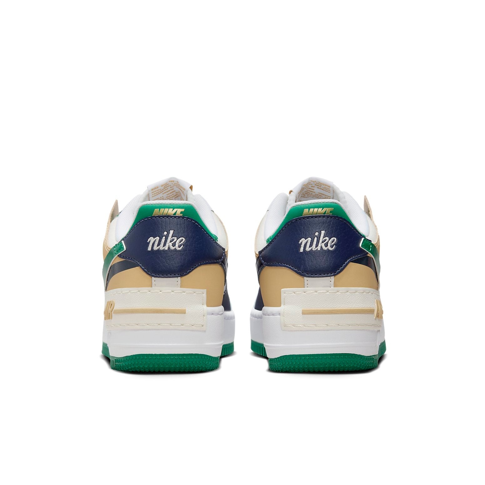 (WMNS) Nike Air Force 1 Shadow 'White Malachite Sesame' DZ1847-102 - 5