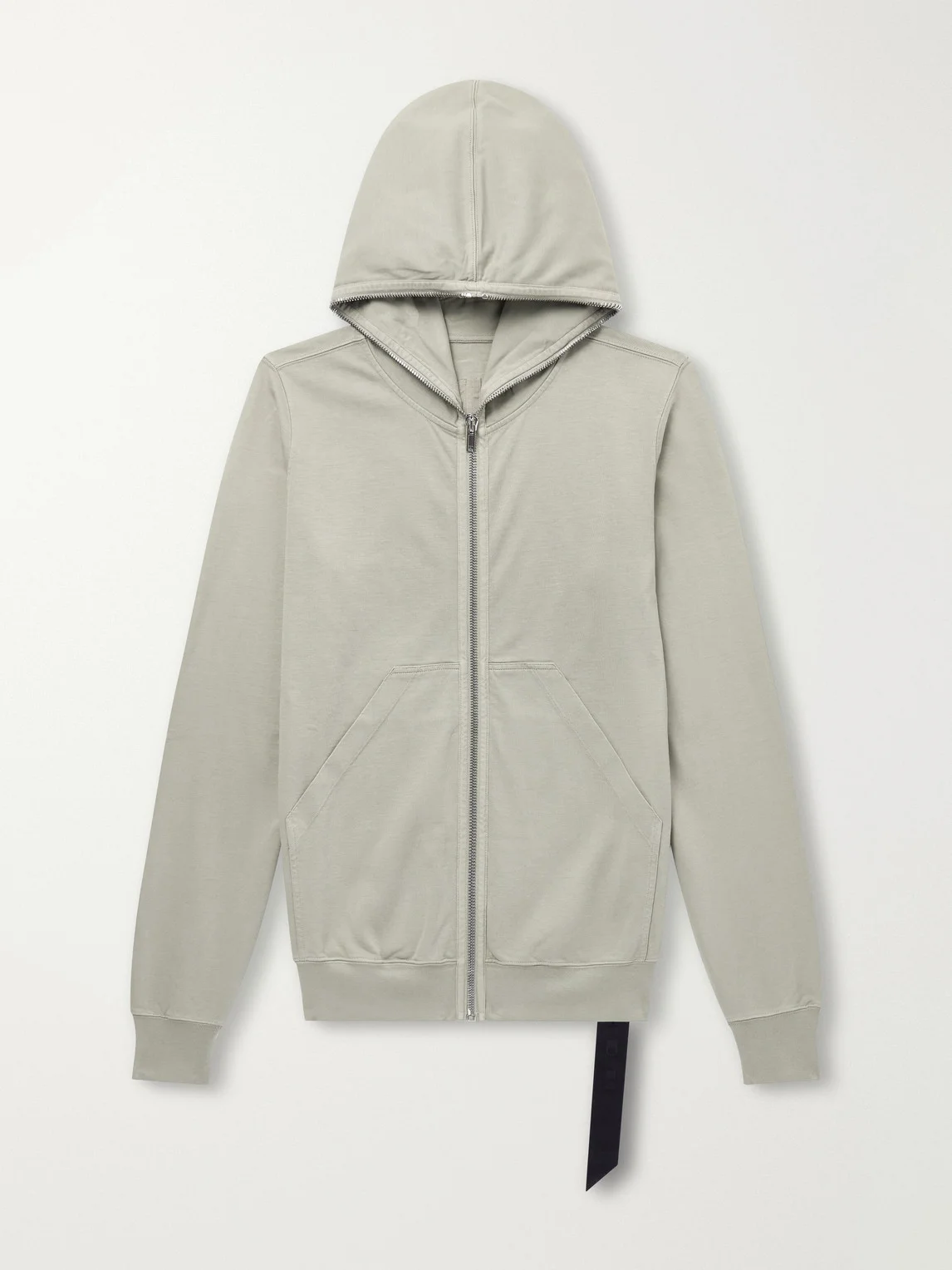 Gimp Cotton-Jersey Zip-Up Hoodie - 1