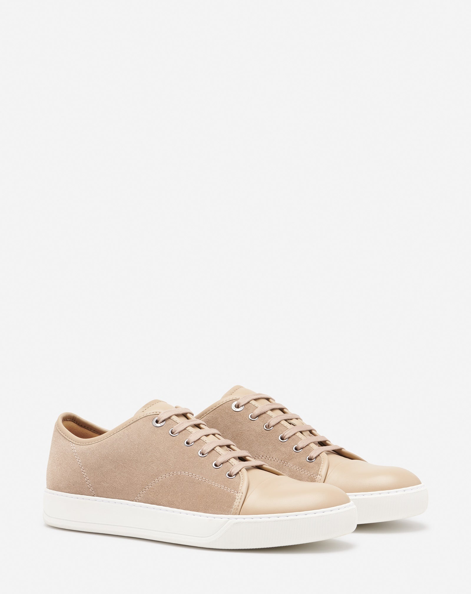 DBB1 LEATHER AND SUEDE SNEAKERS - 2