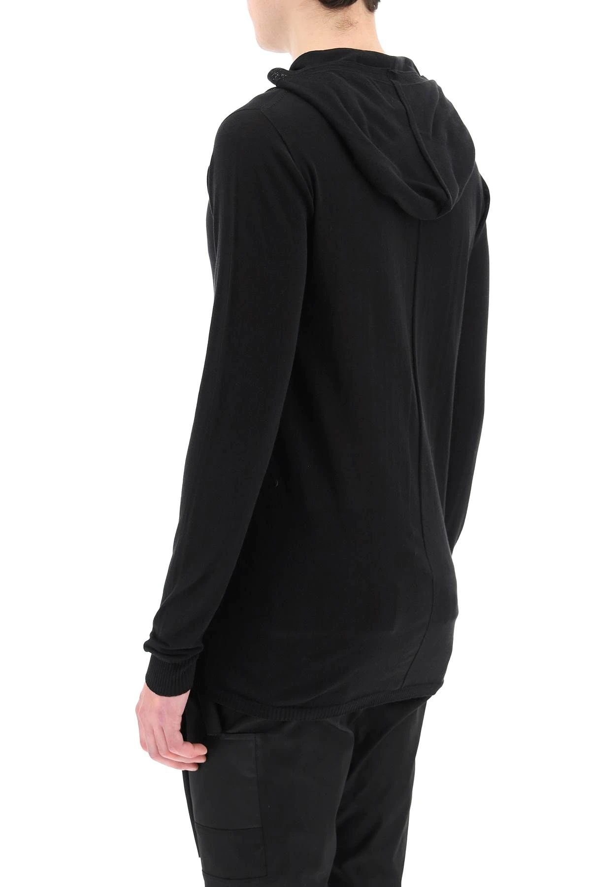 HOODED COTTON SWEATER - 4