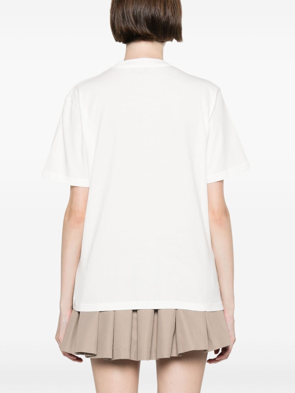 cotton T-shirt - 4