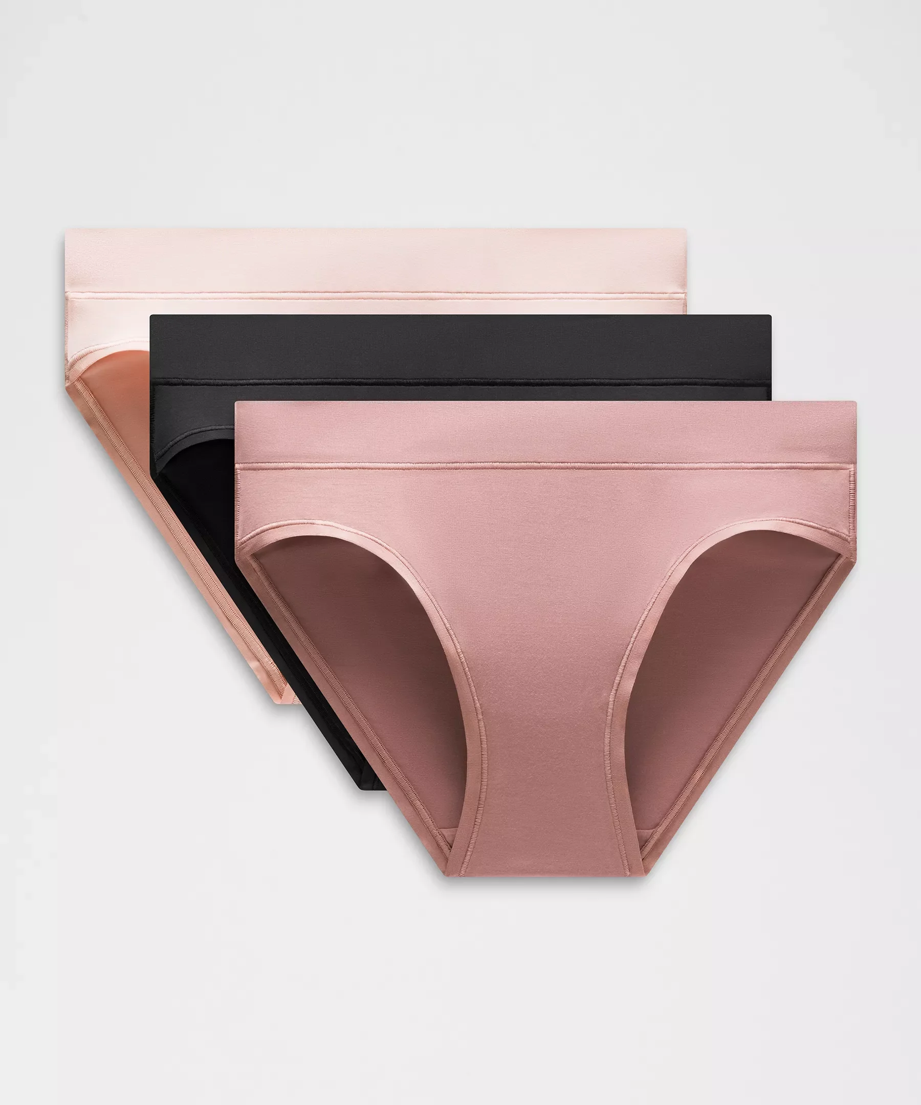 UnderEase Mid-Rise Bikini Underwear *3 Pack - 1