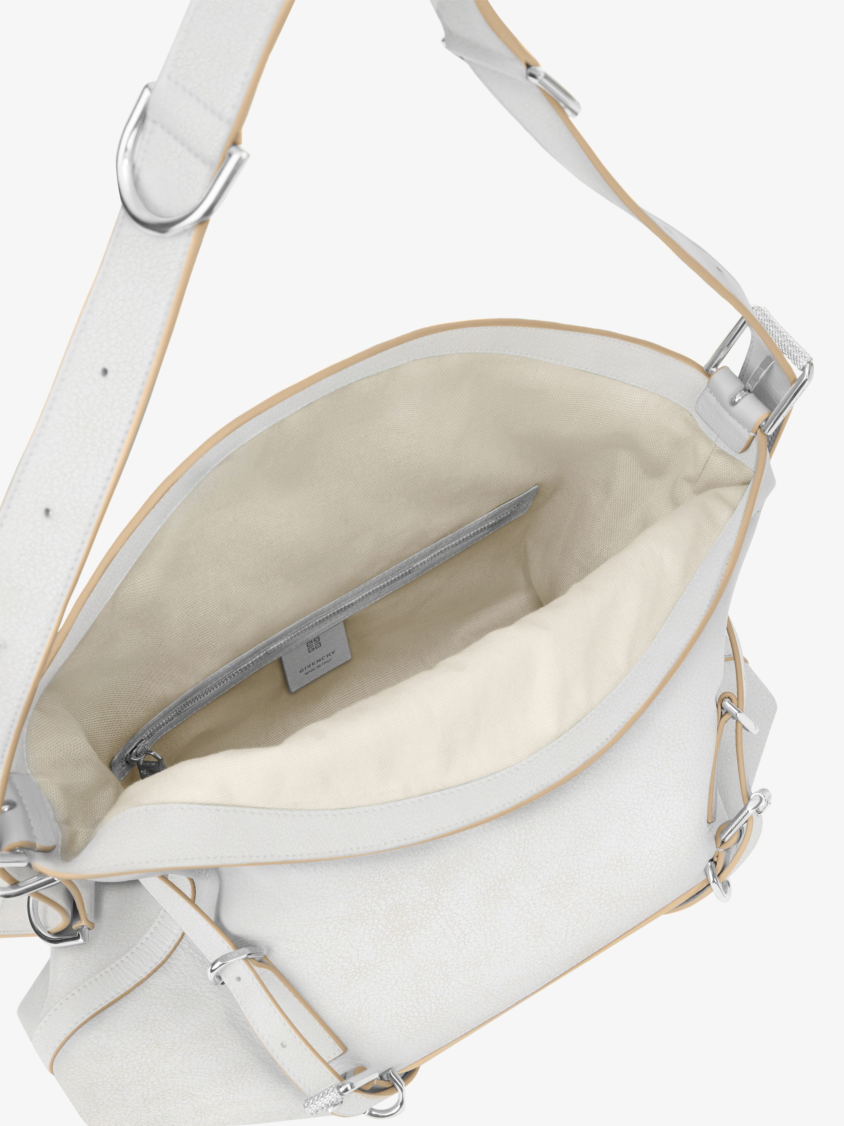 MEDIUM VOYOU BAG IN AGED LEATHER - 4