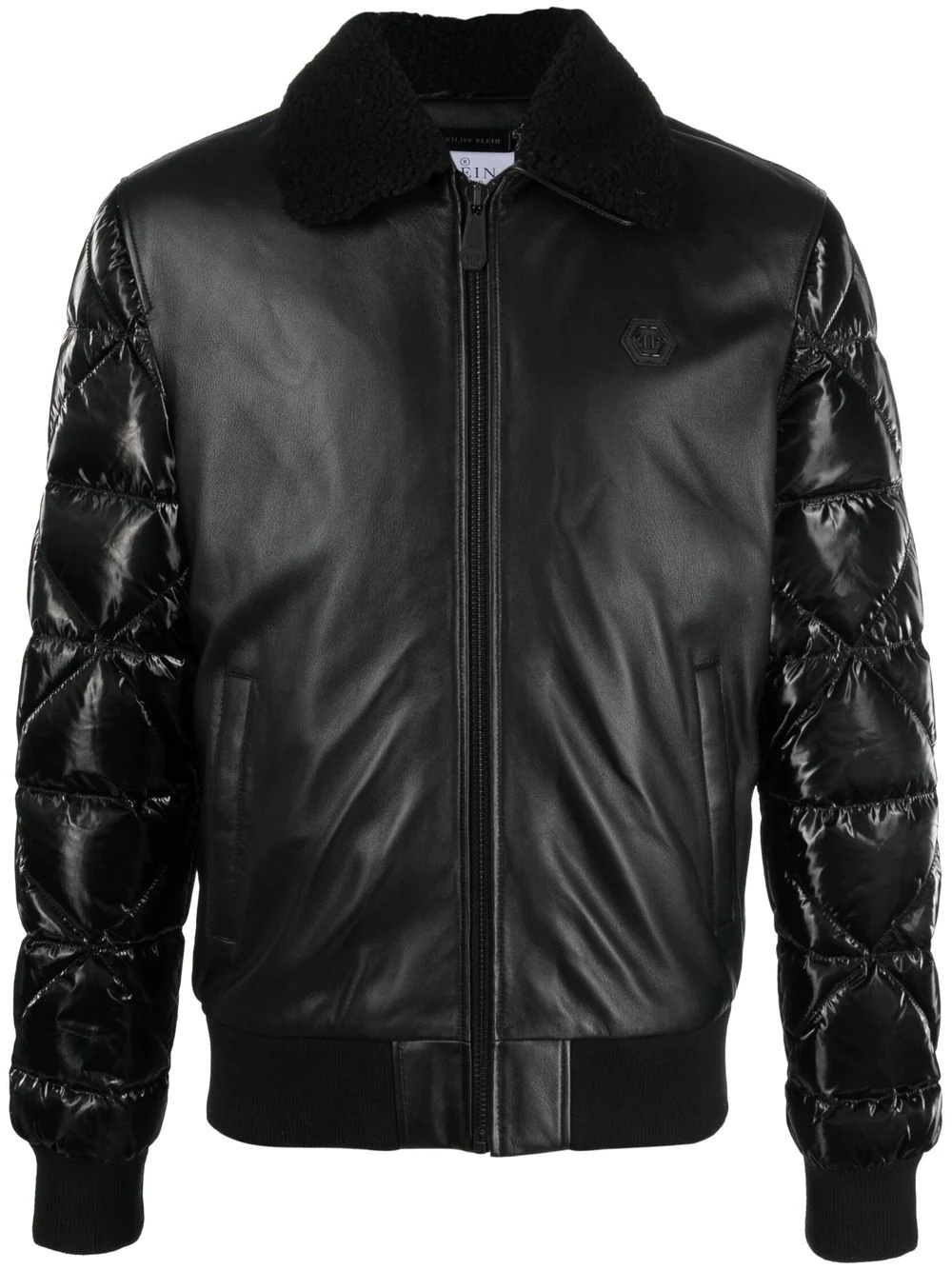 padded flight jacket - 1