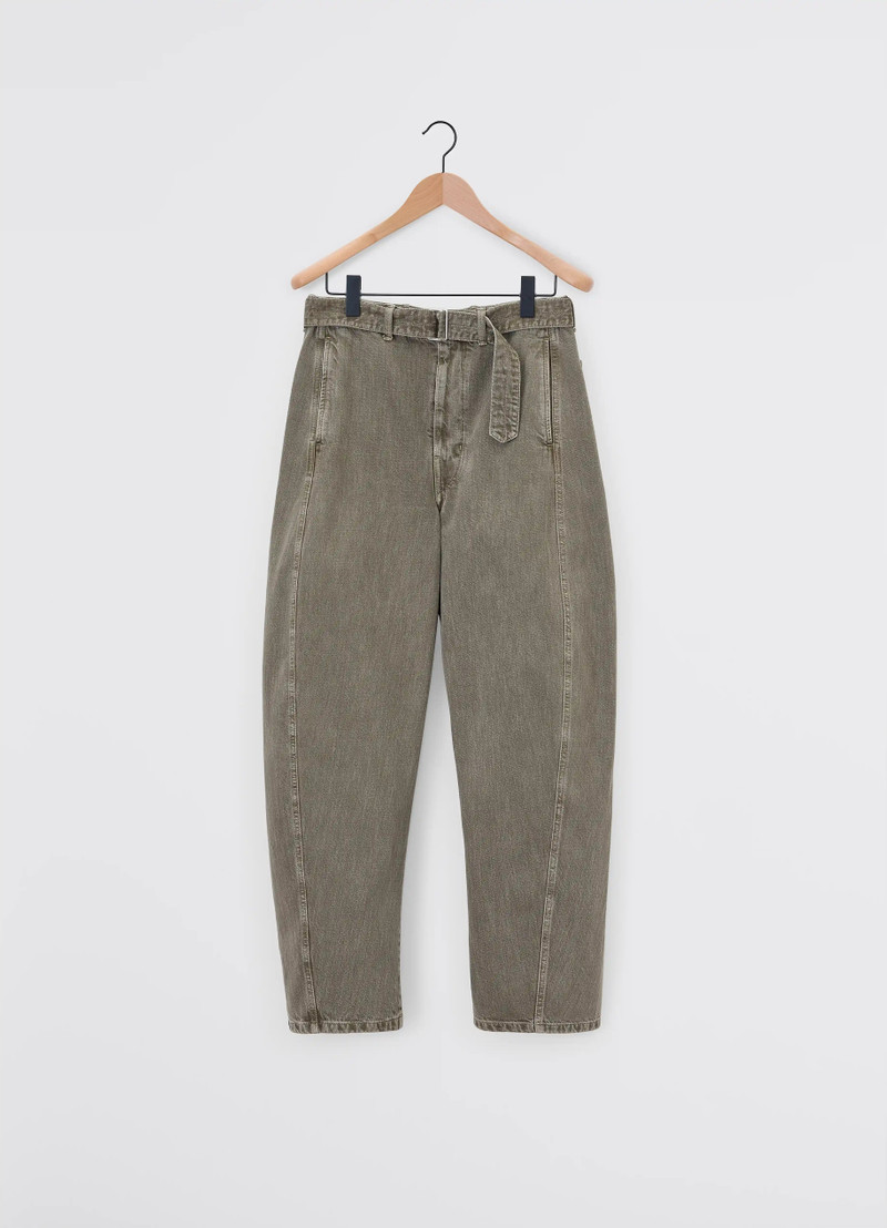 TWISTED BELTED PANTS 1