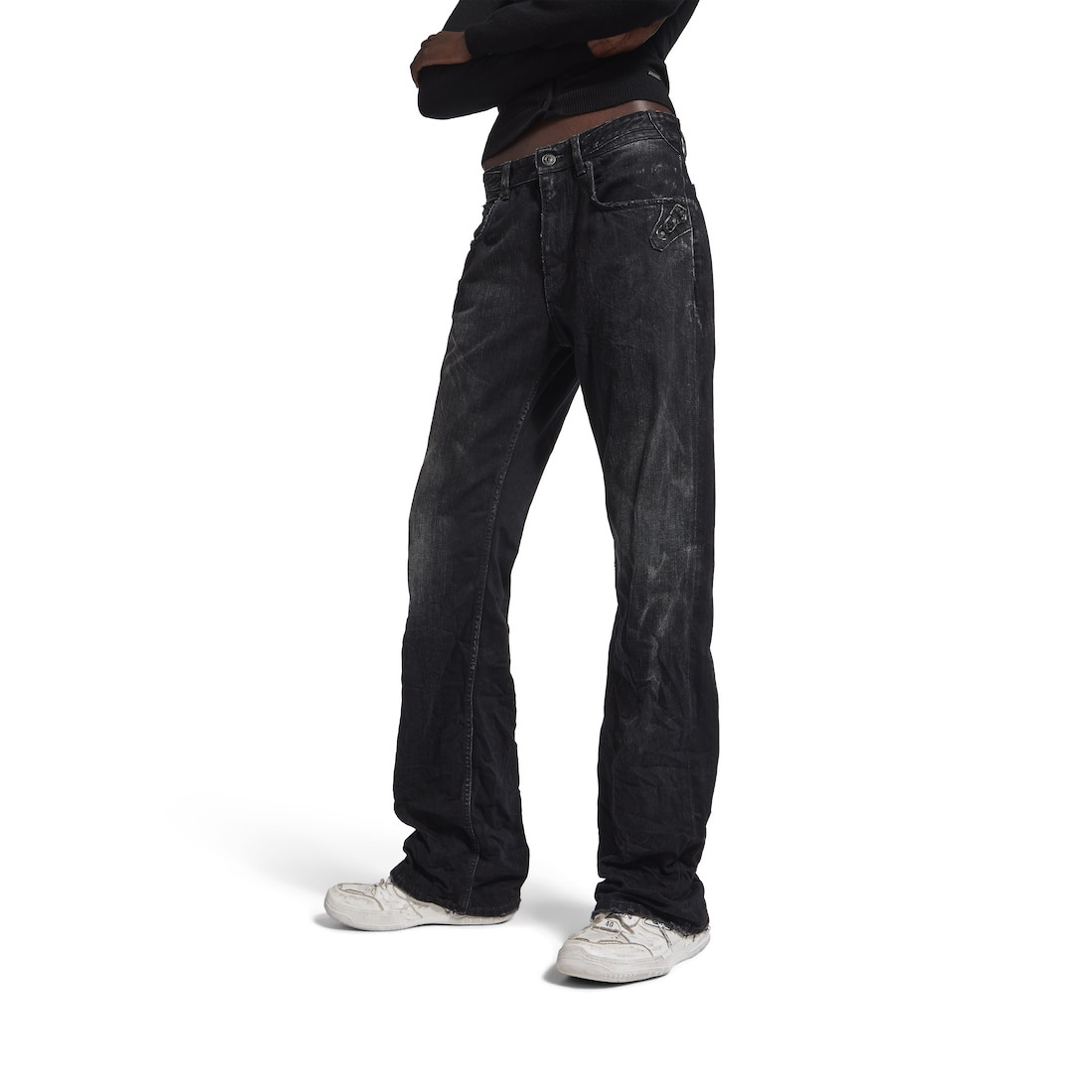 Women's City Straight Pants in Black - 5