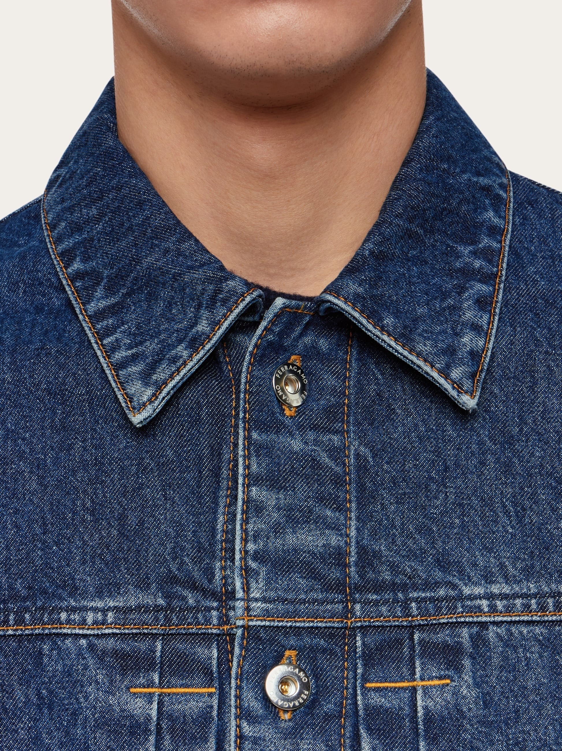 Denim shacket - 4