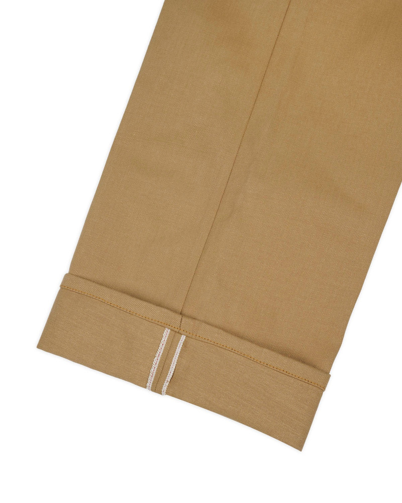 Type 00 13.5oz Selvedge Bull Denim - Tan 7