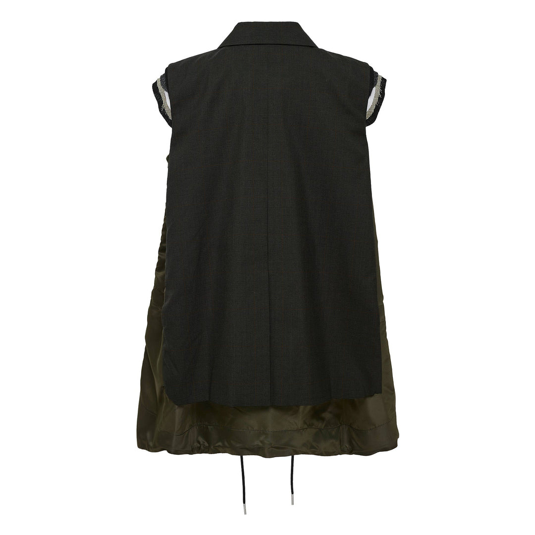 Glen Check Vest - 2