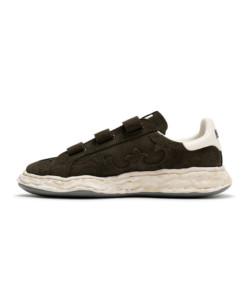 "CHARLES"OG Sole Western Detail Suede Low-top Verclo Sneaker 21