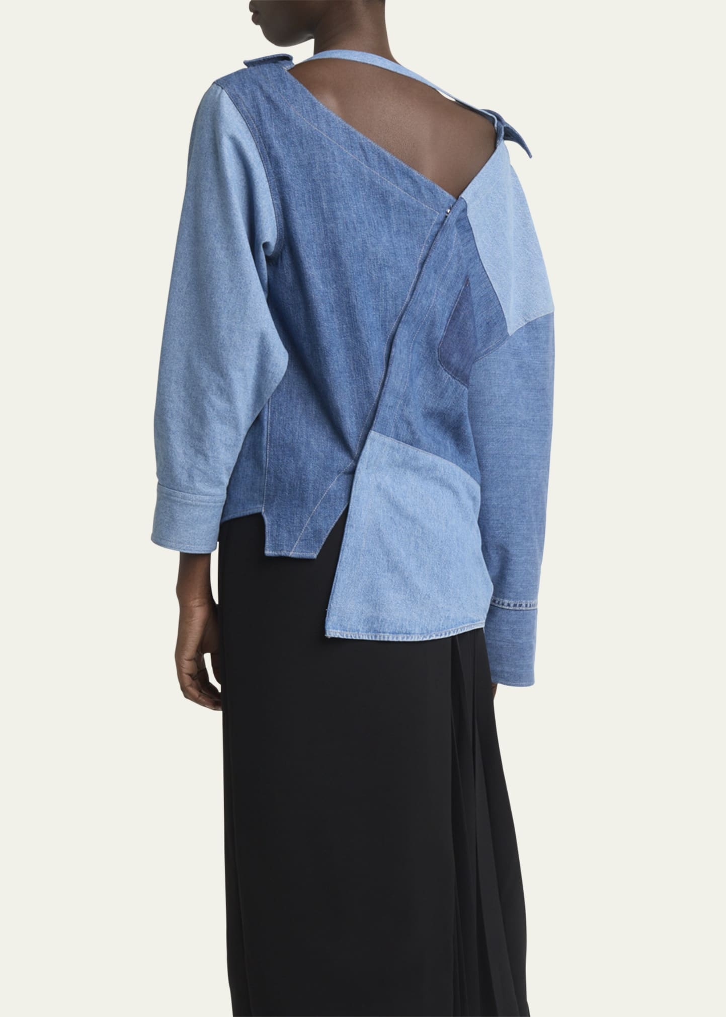 Denim Back-To-Front Shirt - 3