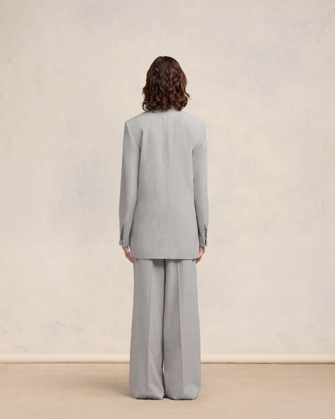 DOUBLE BREASTED OVERSIZE JACKET - 5