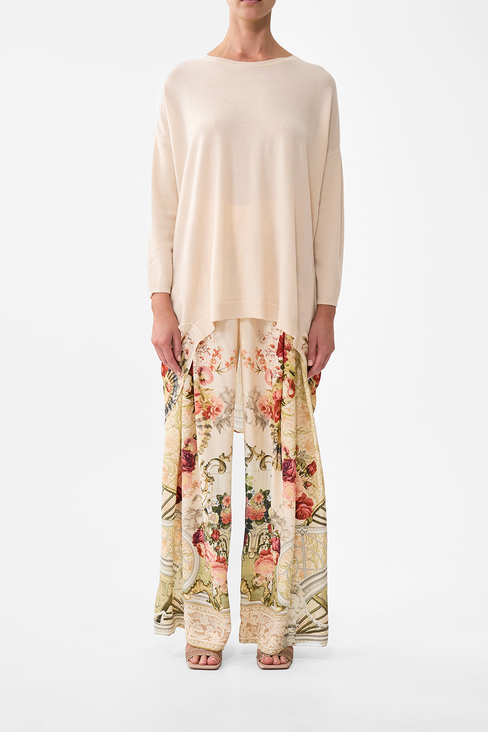 LONG SLEEVE JUMPER WITH PRINT BACK - 2