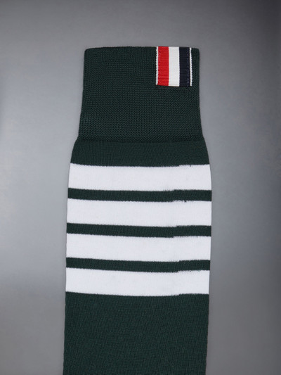 Thom Browne Lightweight Cotton 4-bar Mid Calf Socks outlook