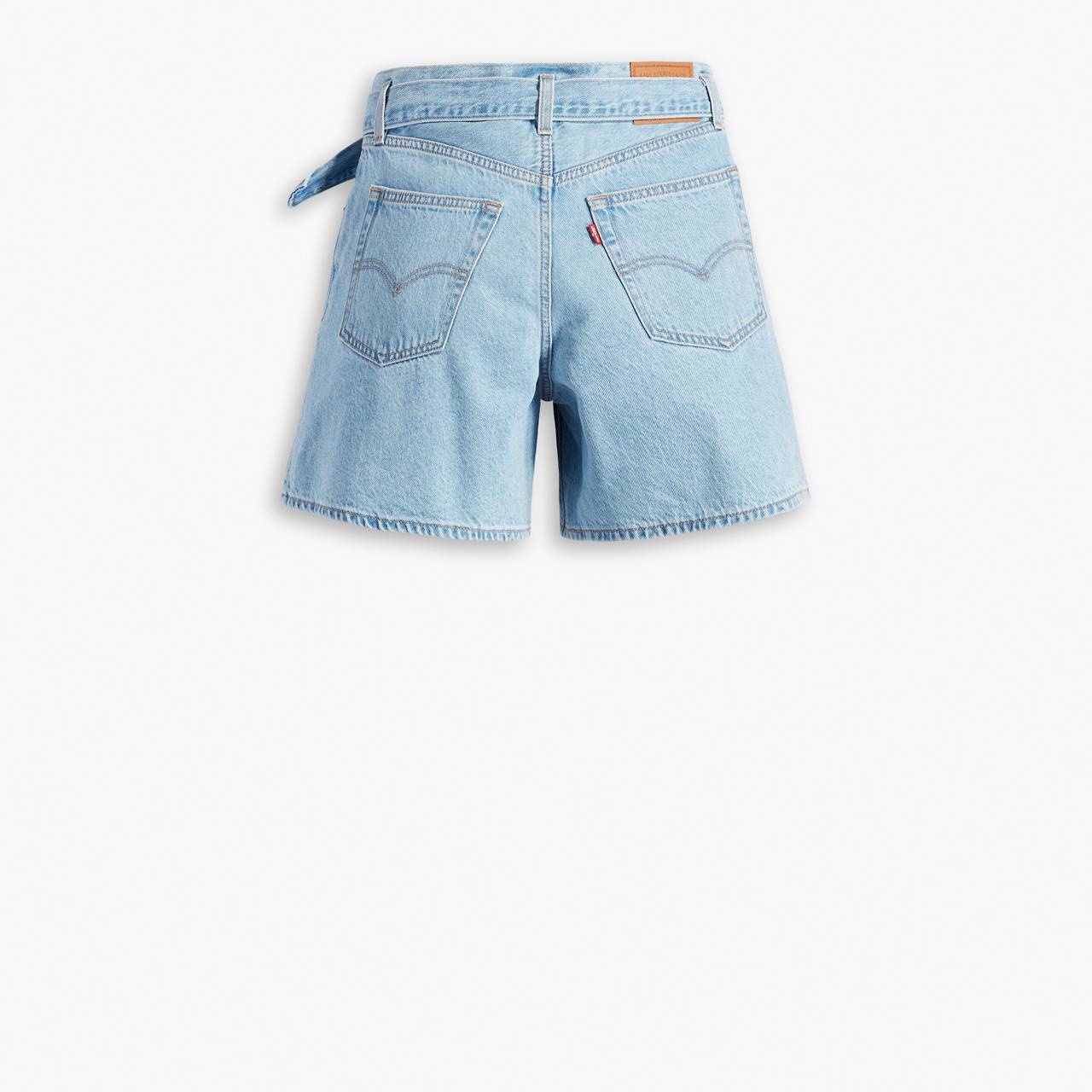 BELTED BAGGY WOMEN'S SHORTS - 7