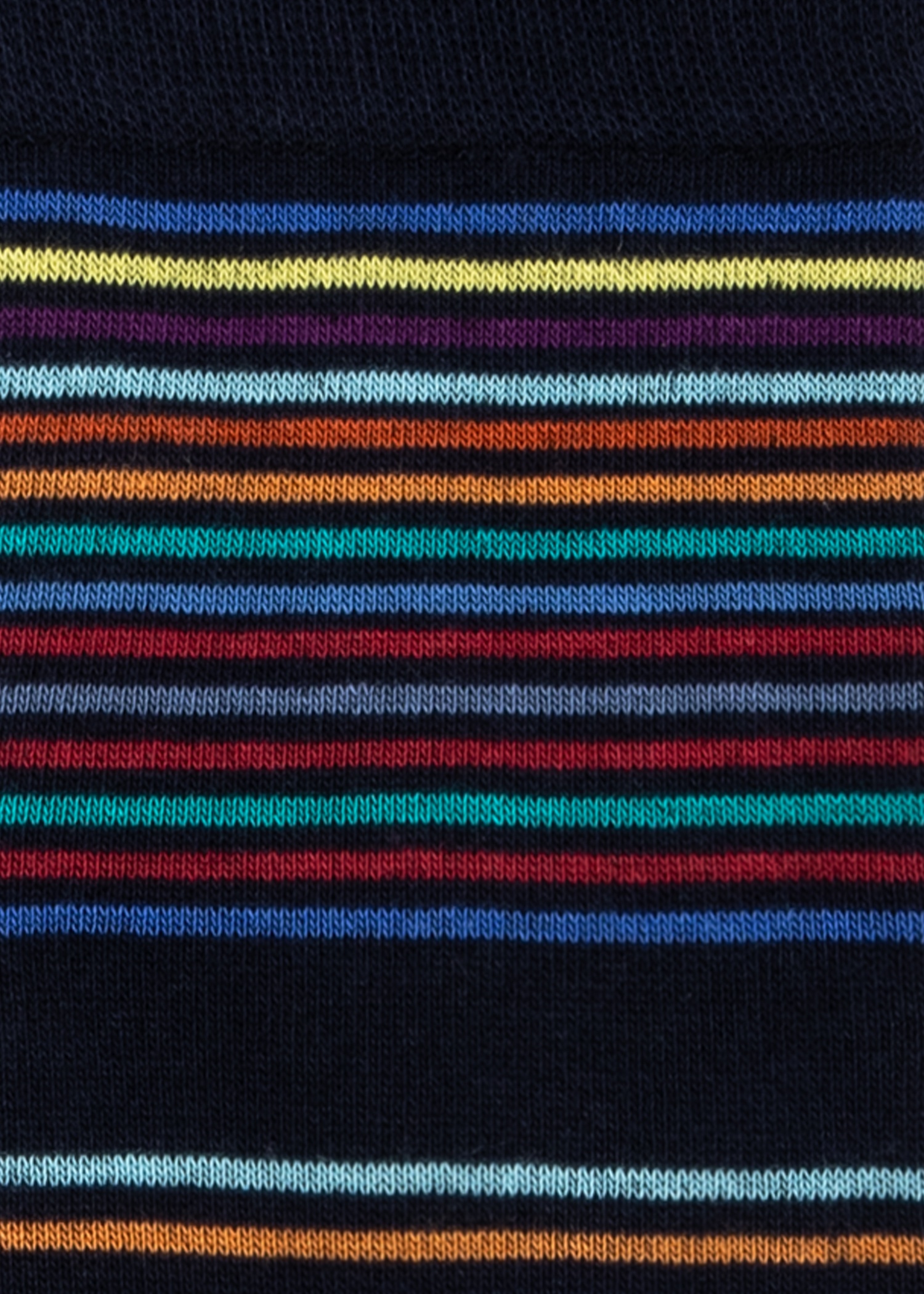Navy and Turquoise Multi-Stripe Socks - 3