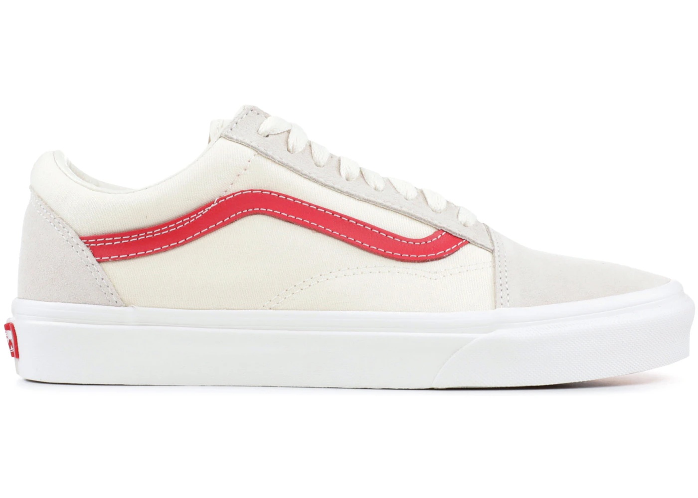 Vans Old Skool Cream Red - 1