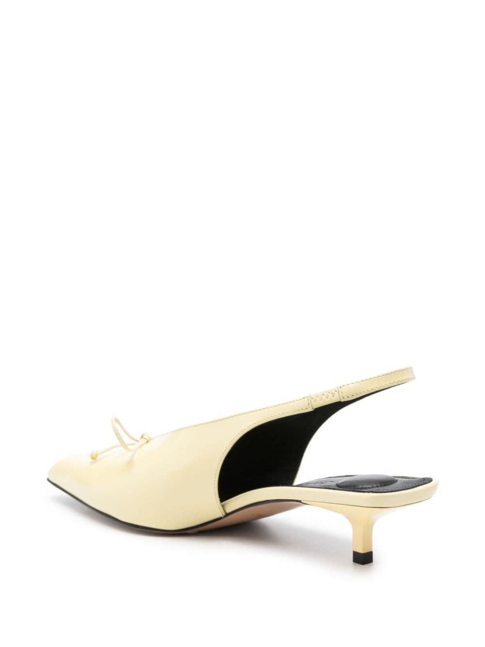 40mm Cubisto leather pumps - 3