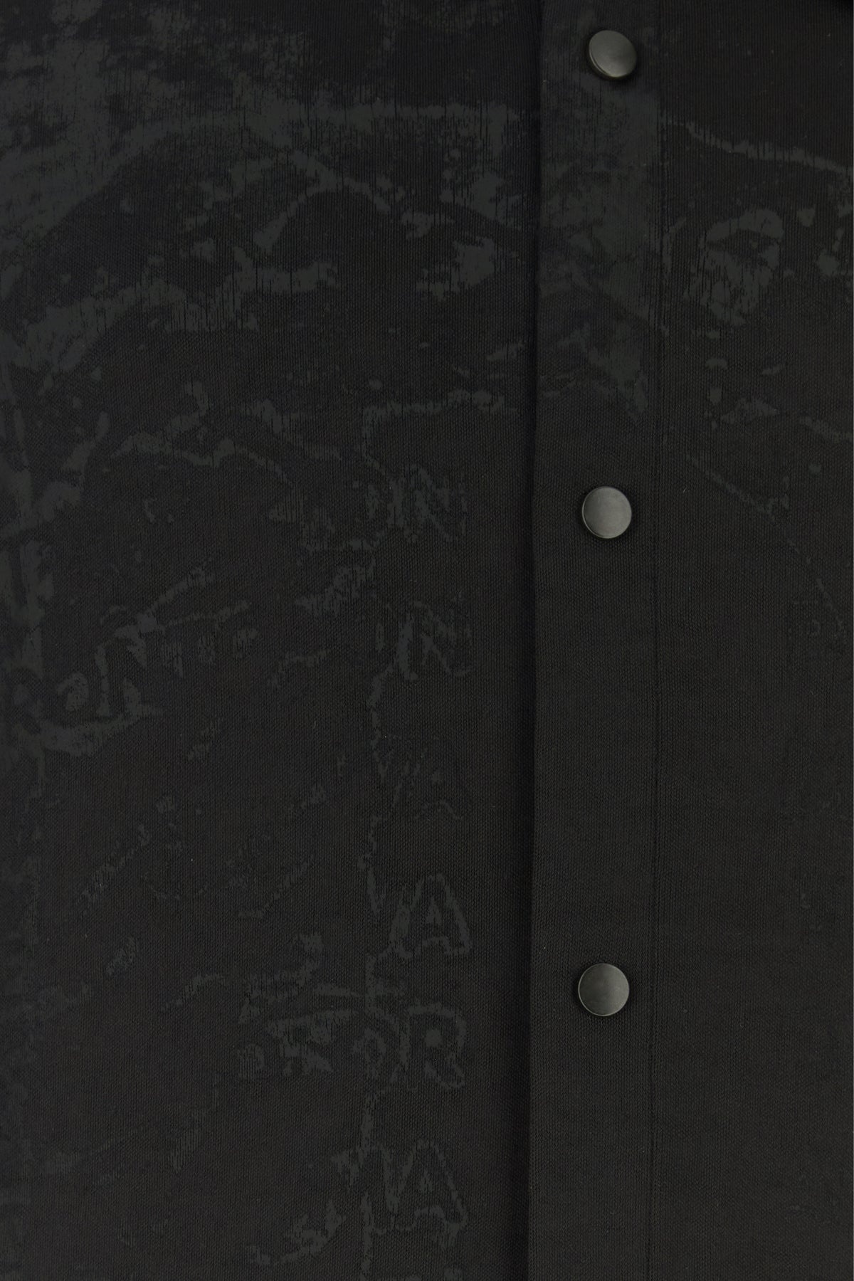 Black stretch acetate S-Frederic shirt - 3