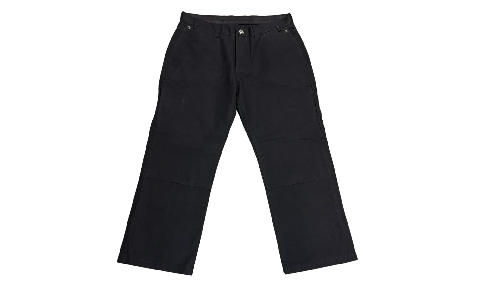 Cross Patch Double Knee Carpenter Pants "Black" CHRM1456 - 1