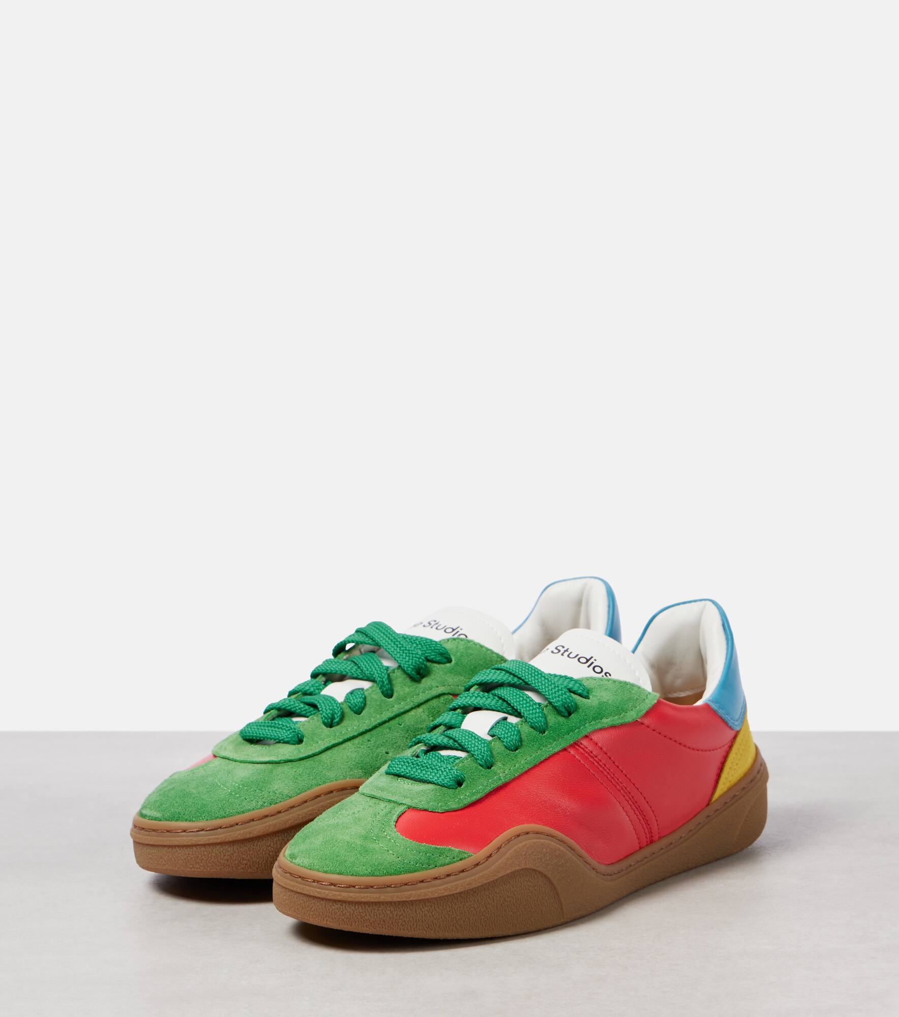 Bars leather sneakers - 4