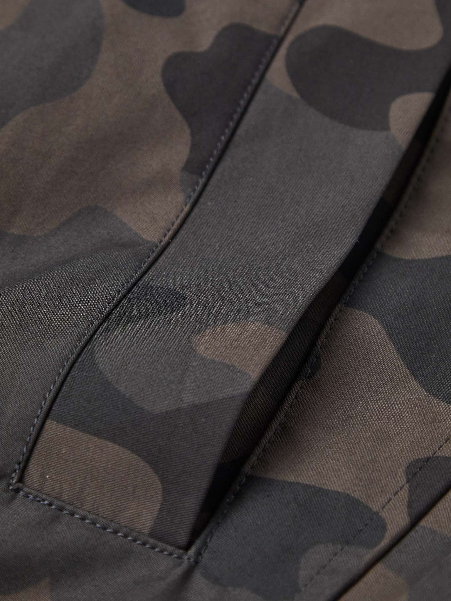 Camouflage-Print Cotton Parka - 3