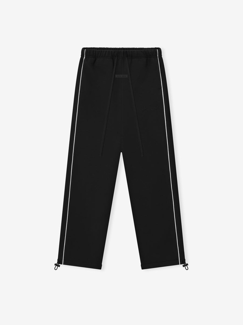 Relaxed Fleece Sweatpant With Piping - 1