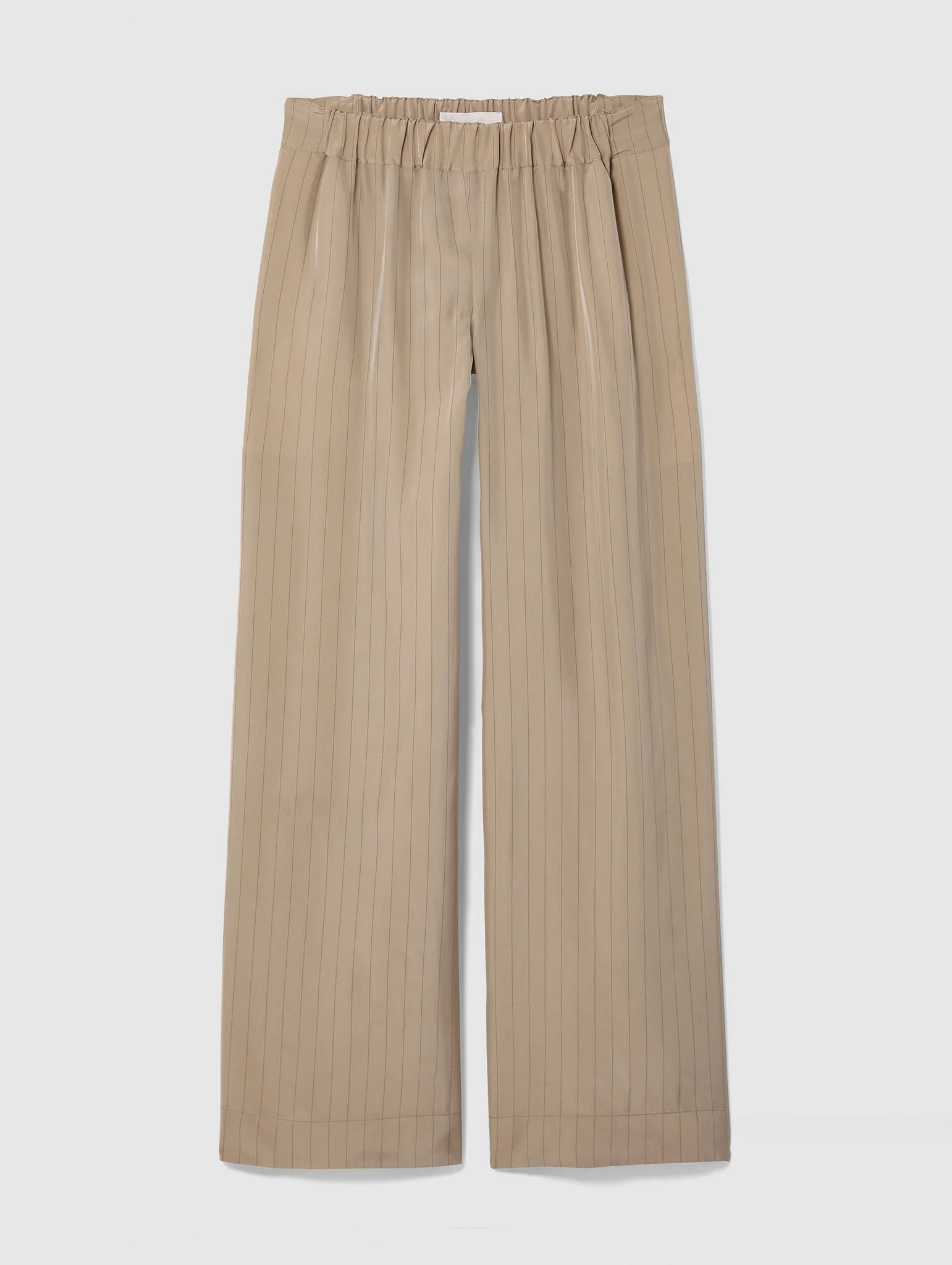 PINSTRIPE PALAZZO TROUSERS - 1