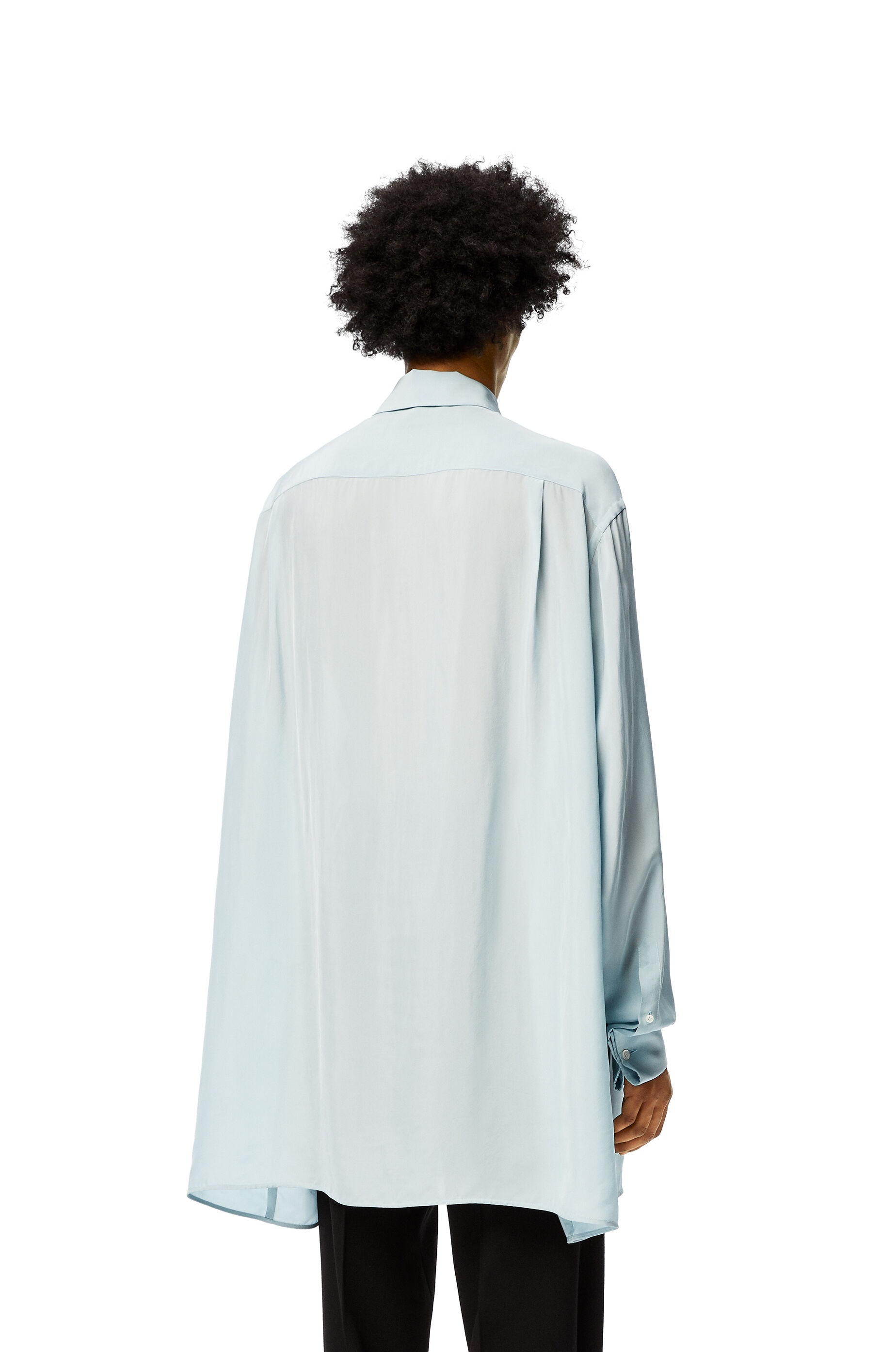 Goose oversize shirt in viscose - 4