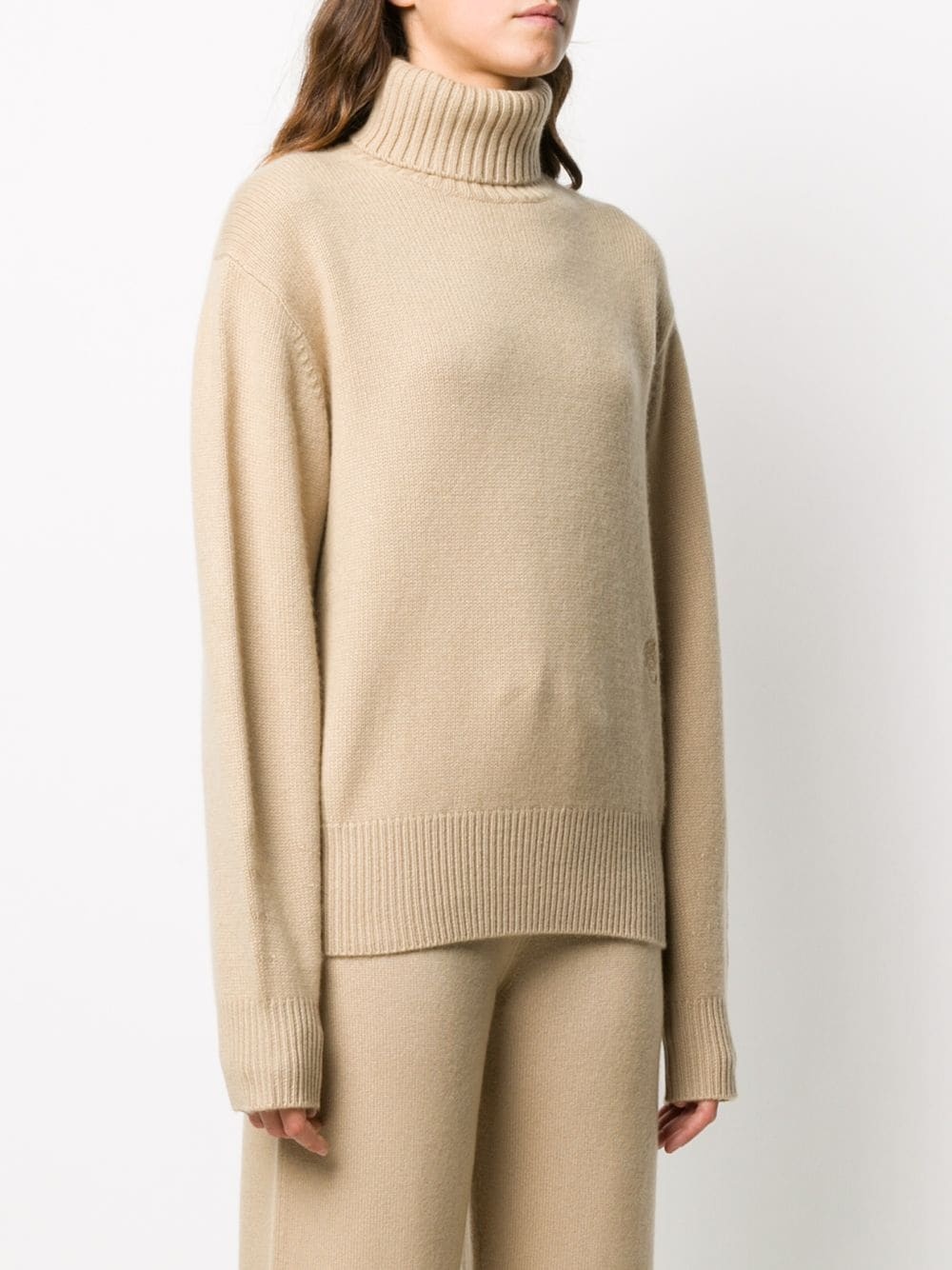 roll-neck drop-shoulder jumper - 3