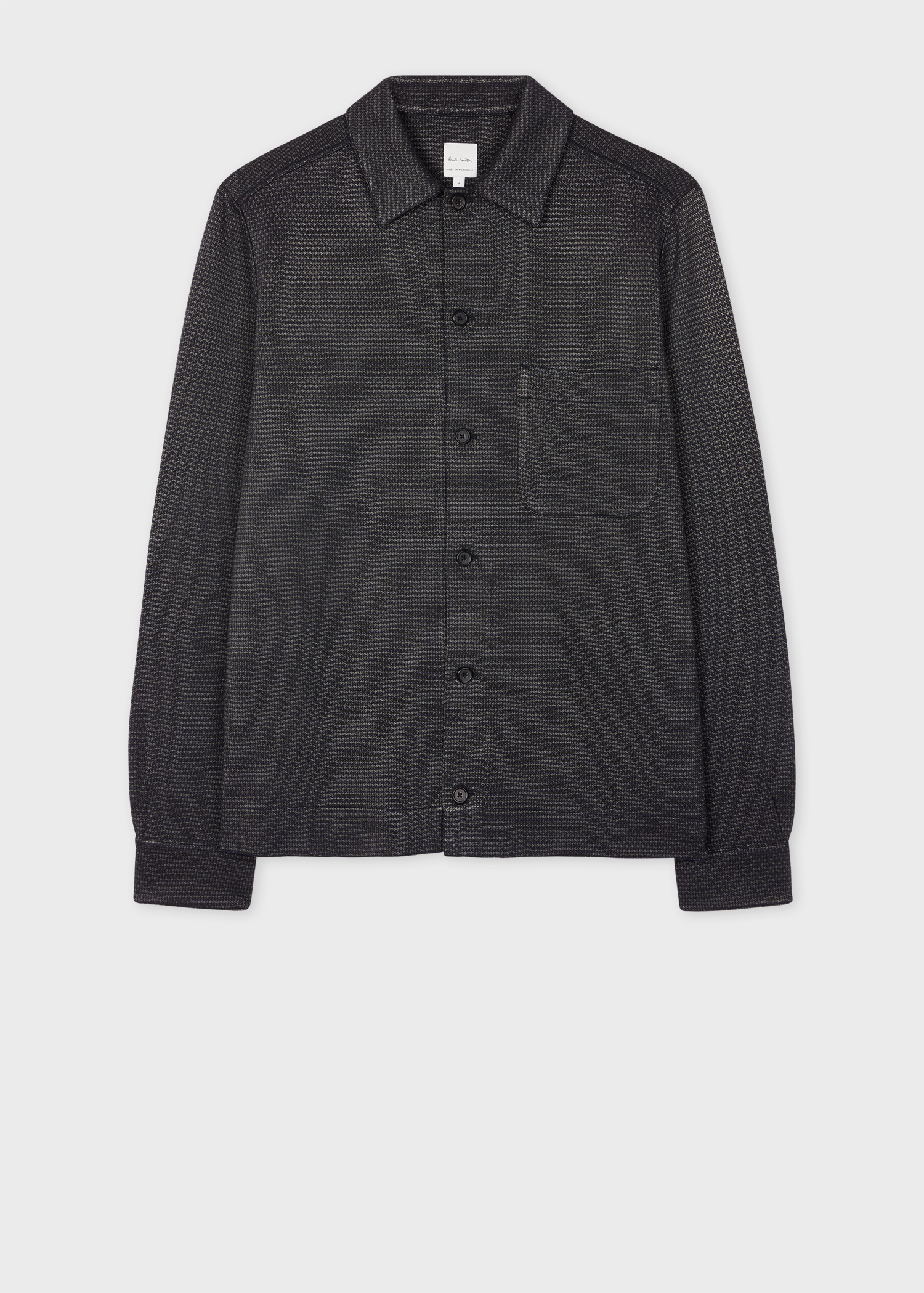 Viscose-Blend Jacquard Shirt - 1