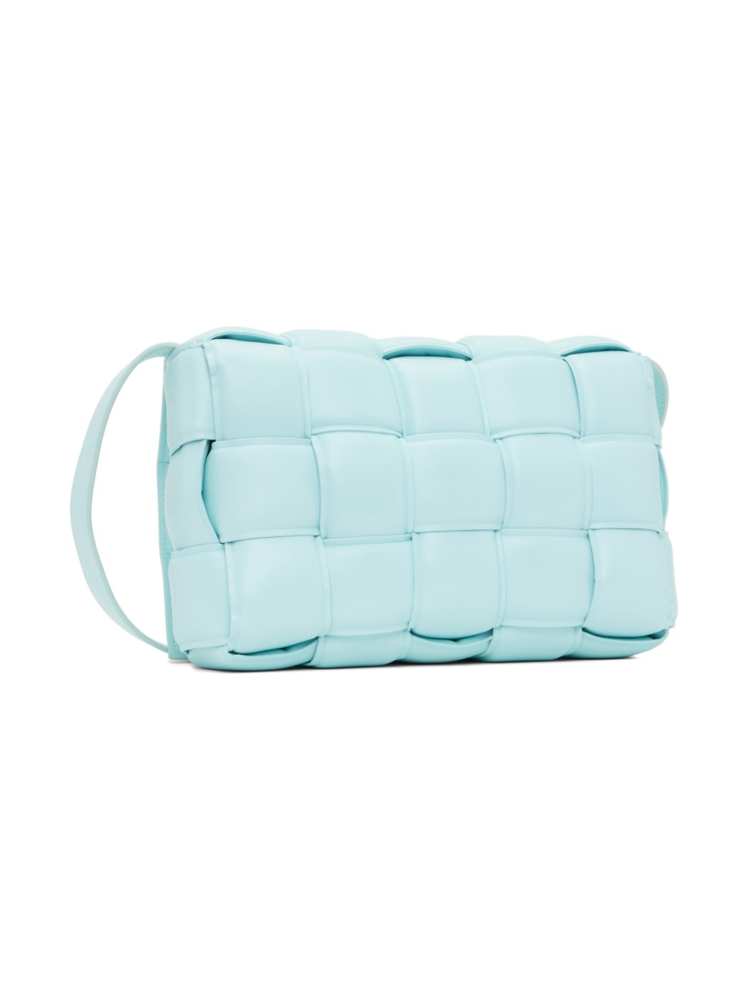 Blue Padded Cassette Shoulder Bag - 3
