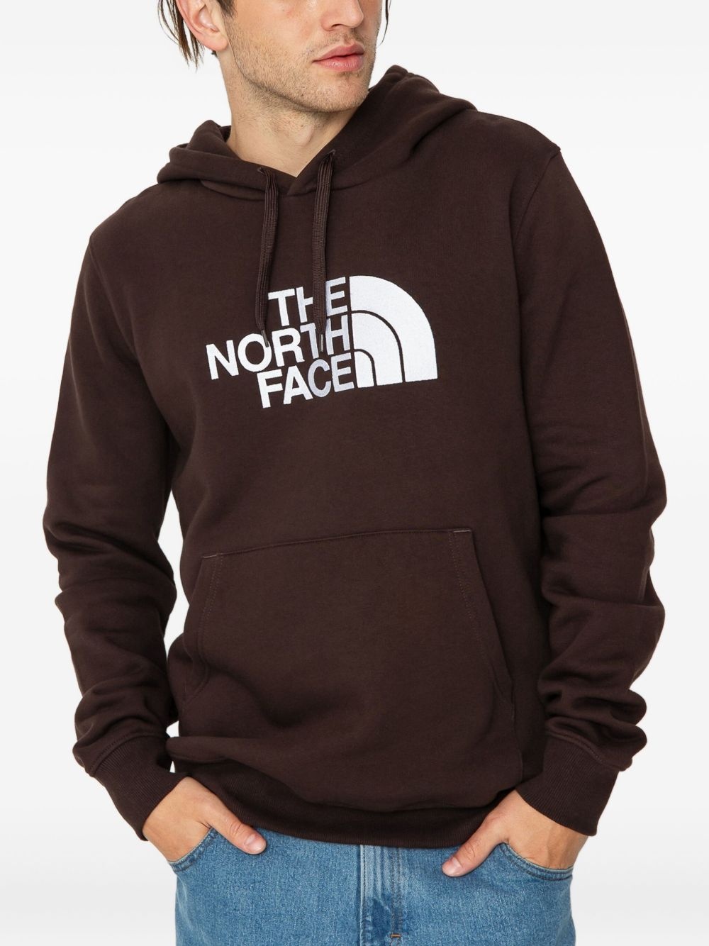 Drew Peak logo-print hoodie - 2