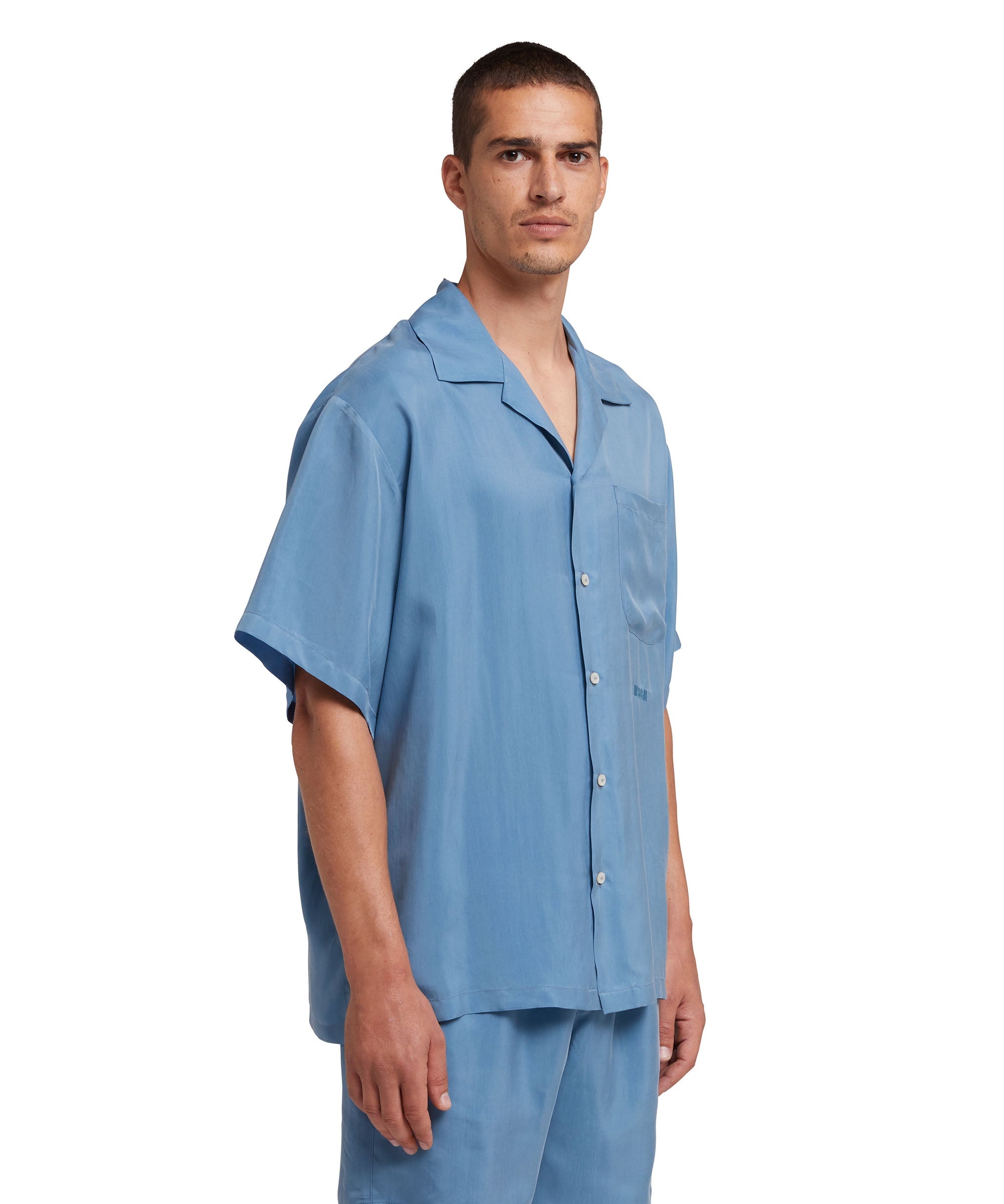 Cupro bowling shirt - 4